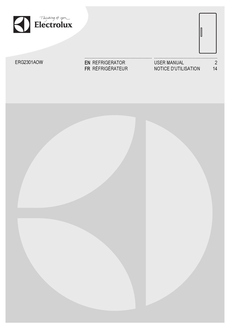 Electrolux ERG2301AOW User manual