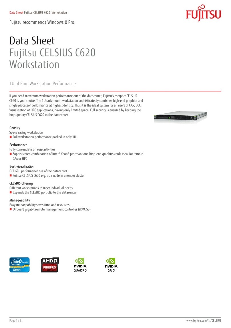 Fujitsu CELSIUS C620 datasheet