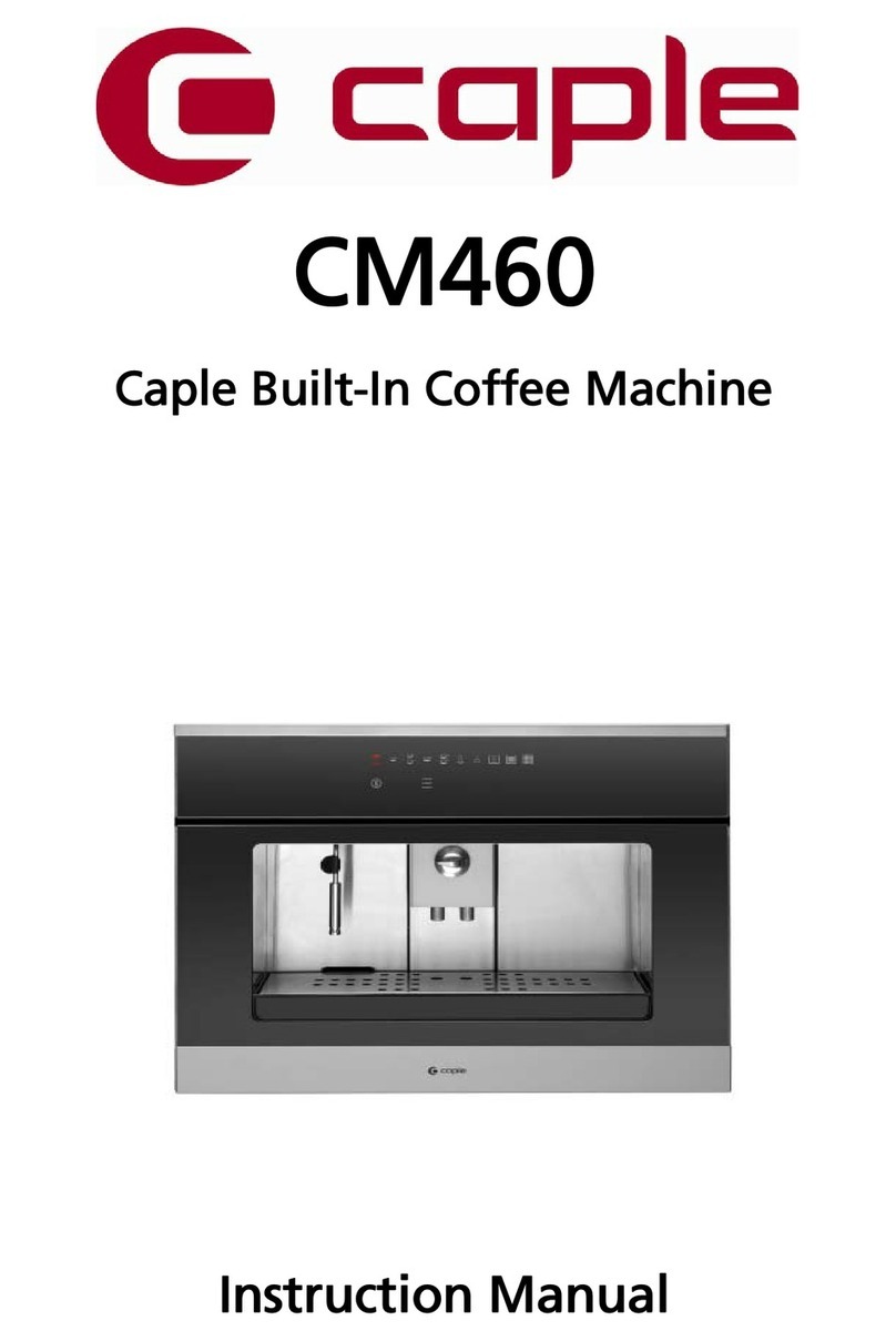 Caple CM460 instruction manual