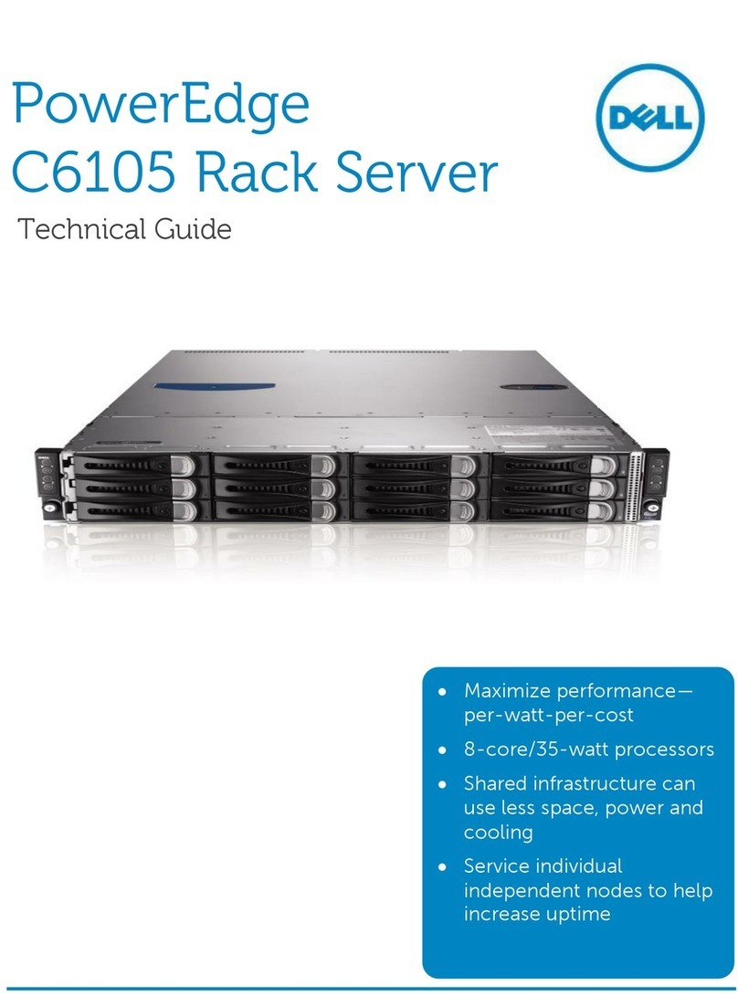 Dell PowerEdge C6105 Quick start guide Dell PowerEdge C6105 Quick start guide