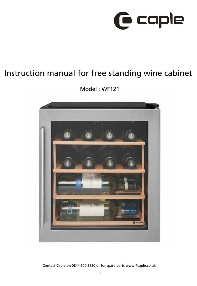 Caple WF121 instruction manual