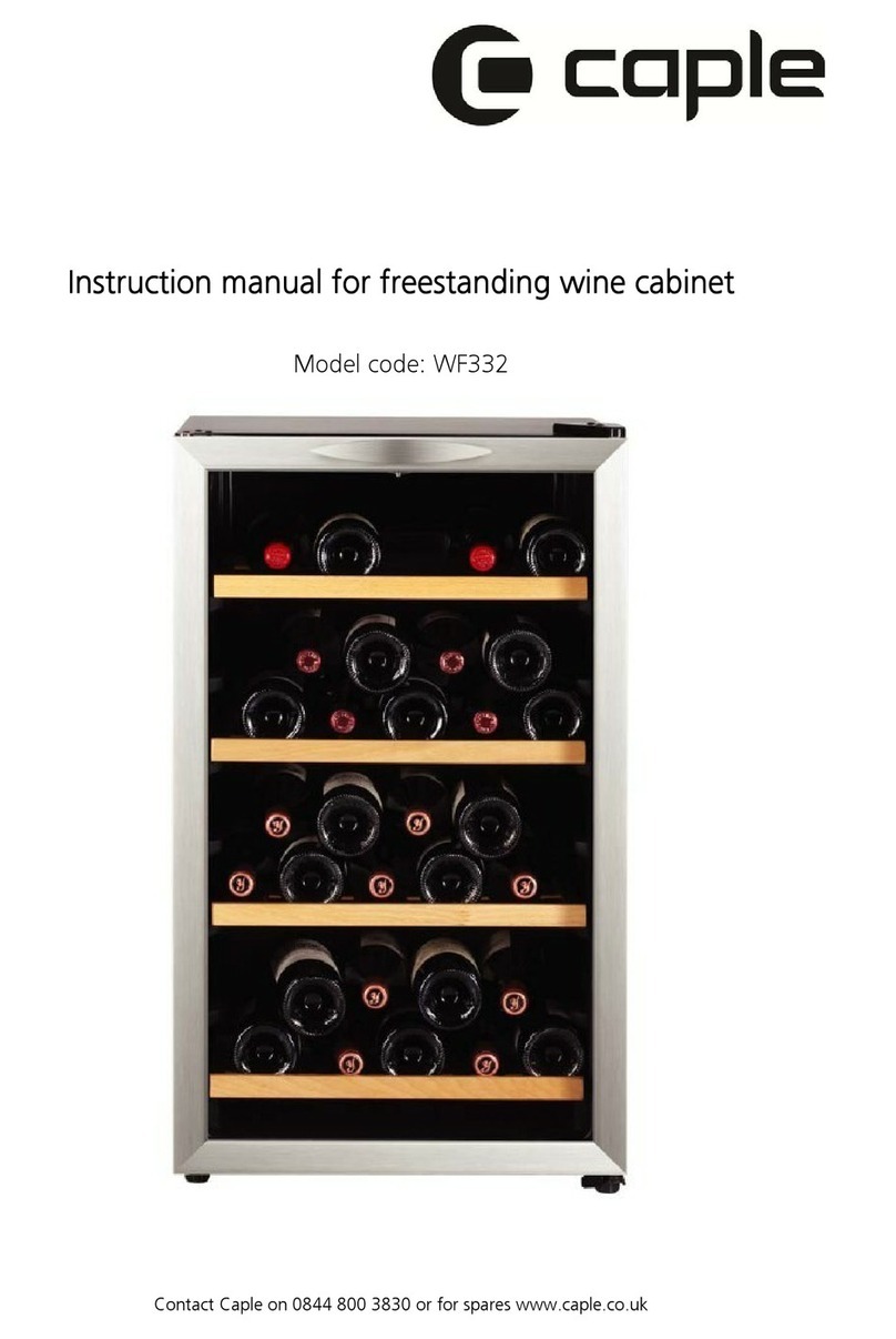 Caple WF332 User manual