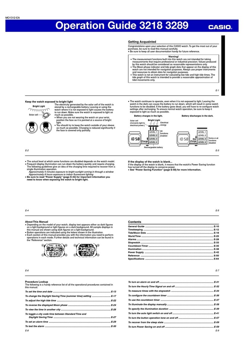 Casio 3218 User manual