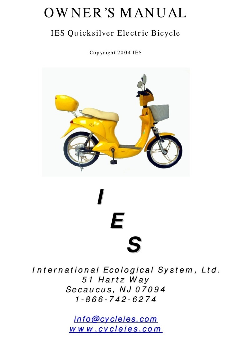 IES IES Quicksilver owner's manual