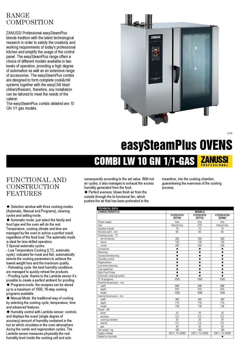 Zanussi easySteamPlus User manual