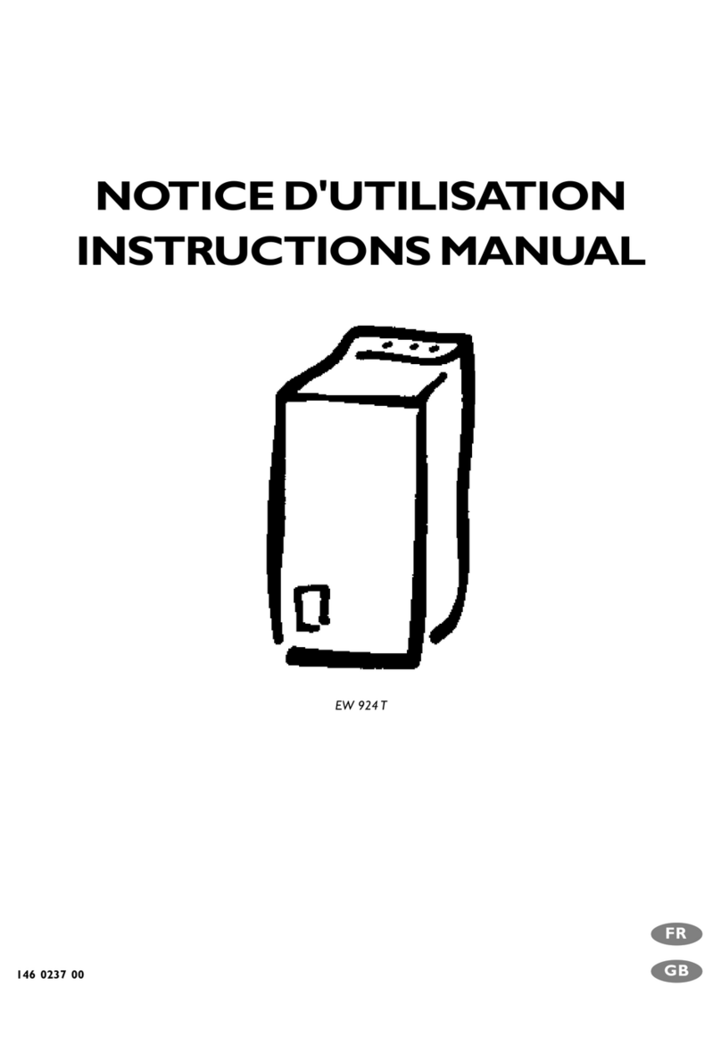 Electrolux EW 924 T User manual