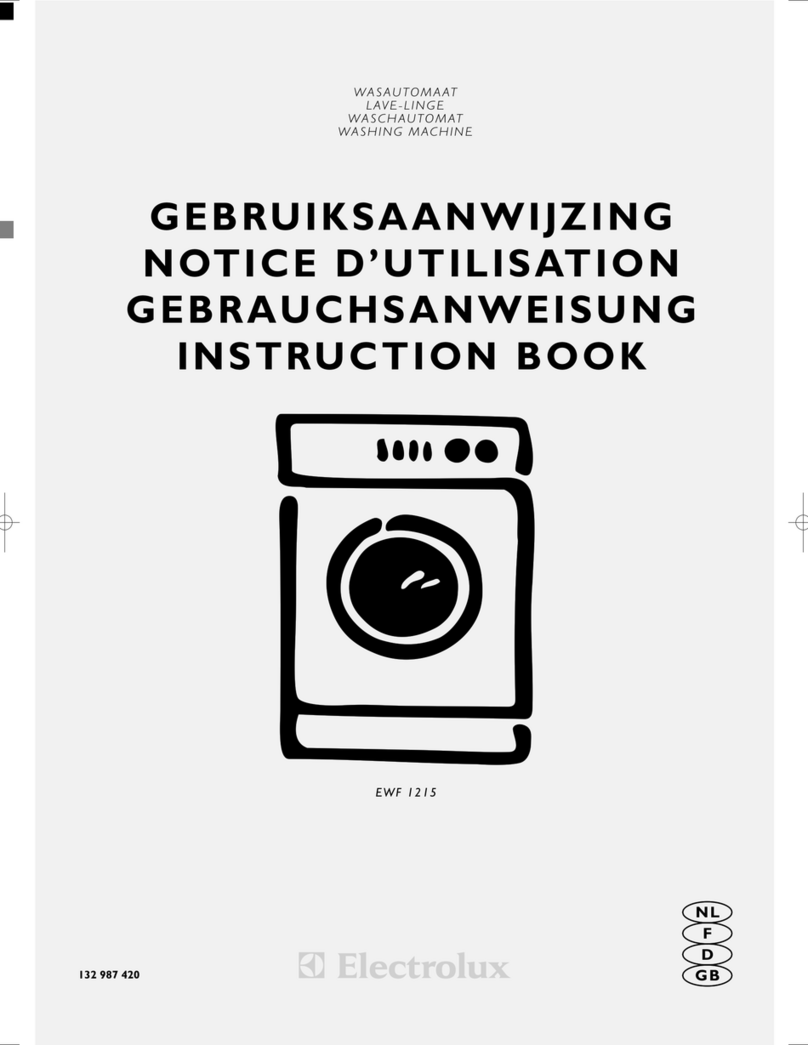 Electrolux EWF 1215 User manual