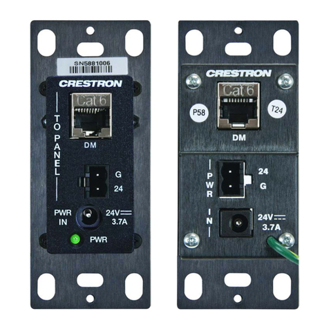 Crestron V24-IMCW-C installation guide