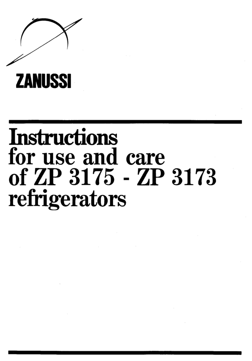 Zanussi ZP 3175 - ZP 3173 Assembly instructions