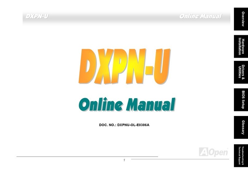 AOpen DXPN-U User manual