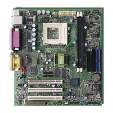 AOpen MX3W-E2 User manual