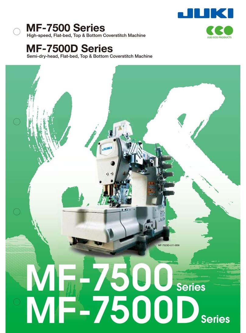 JUKI MF-7500 Series User manual