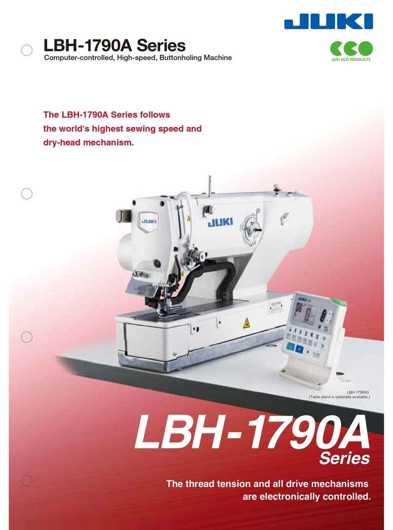 JUKI LBH-1790A Series User manual