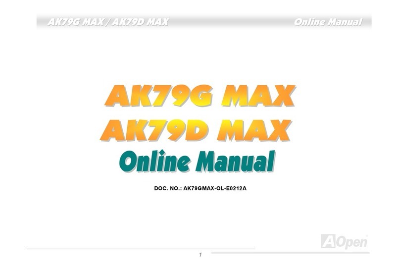 AOpen AK79G MAX manual&nbsp;