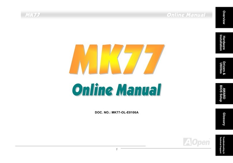 AOpen MK77 manual&nbsp;