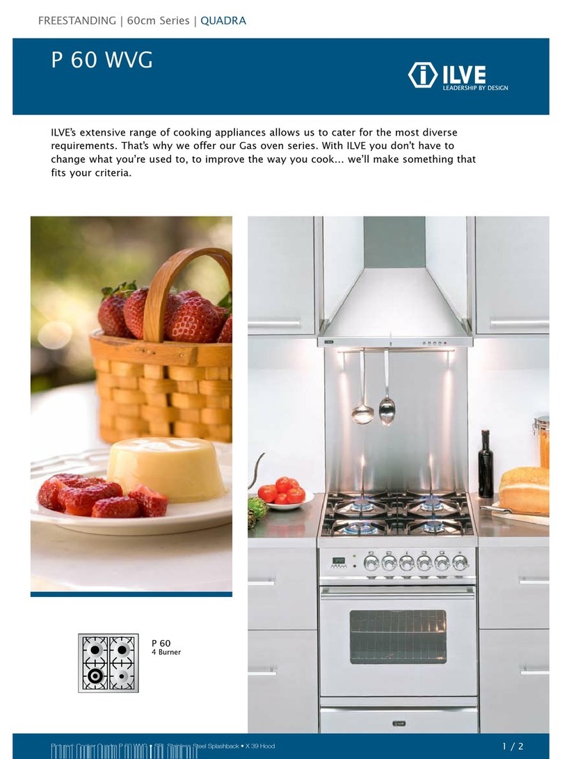 ILVE P 60 WVG User manual
