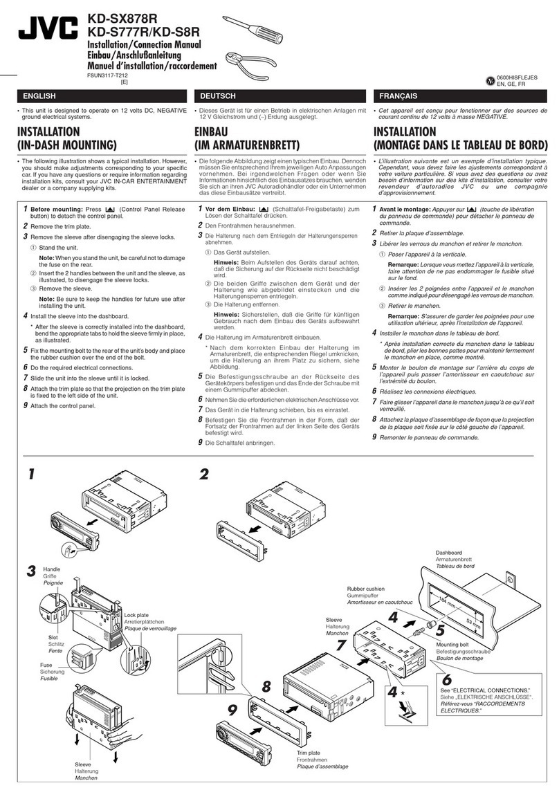 JVC KD-S777R Guide