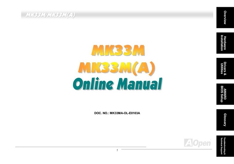 AOpen Manual User manual AOpen Manual User manual