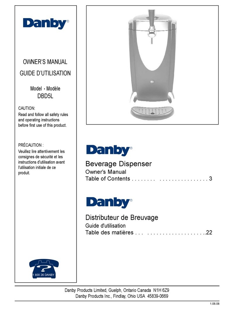 Danby DBD5L User manual