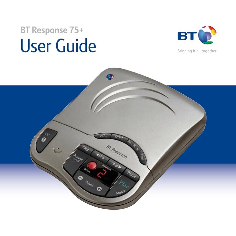 BT Response 75+ User manual