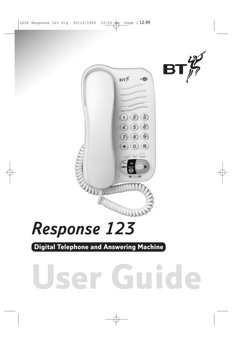 BT Response 123 user guide