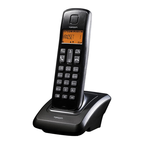 Topcom Butler E700 user guide
