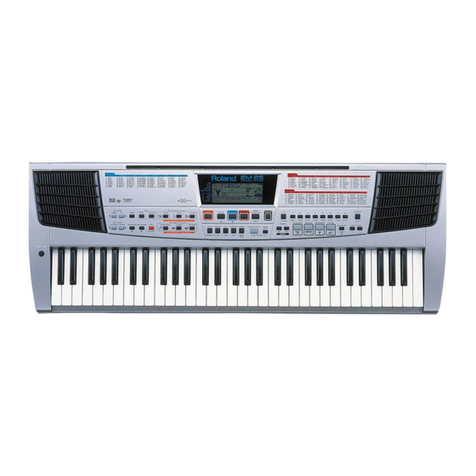 Roland EM-25 User manual