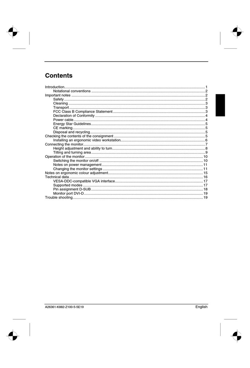 Fujitsu 3816 FA User manual
