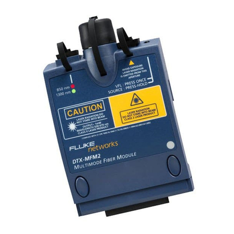 Fluke DTX-MFM2 User manual
