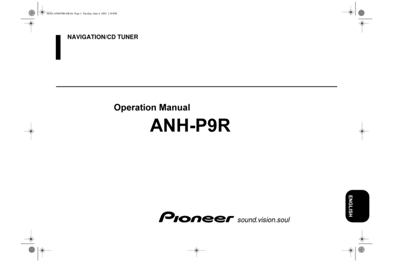 Pioneer ANH-P9R Operation manual
