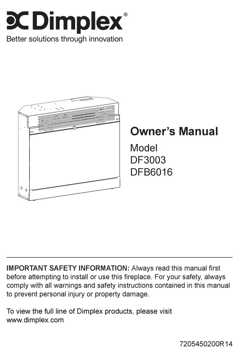 Dimplex DF3003 User manual