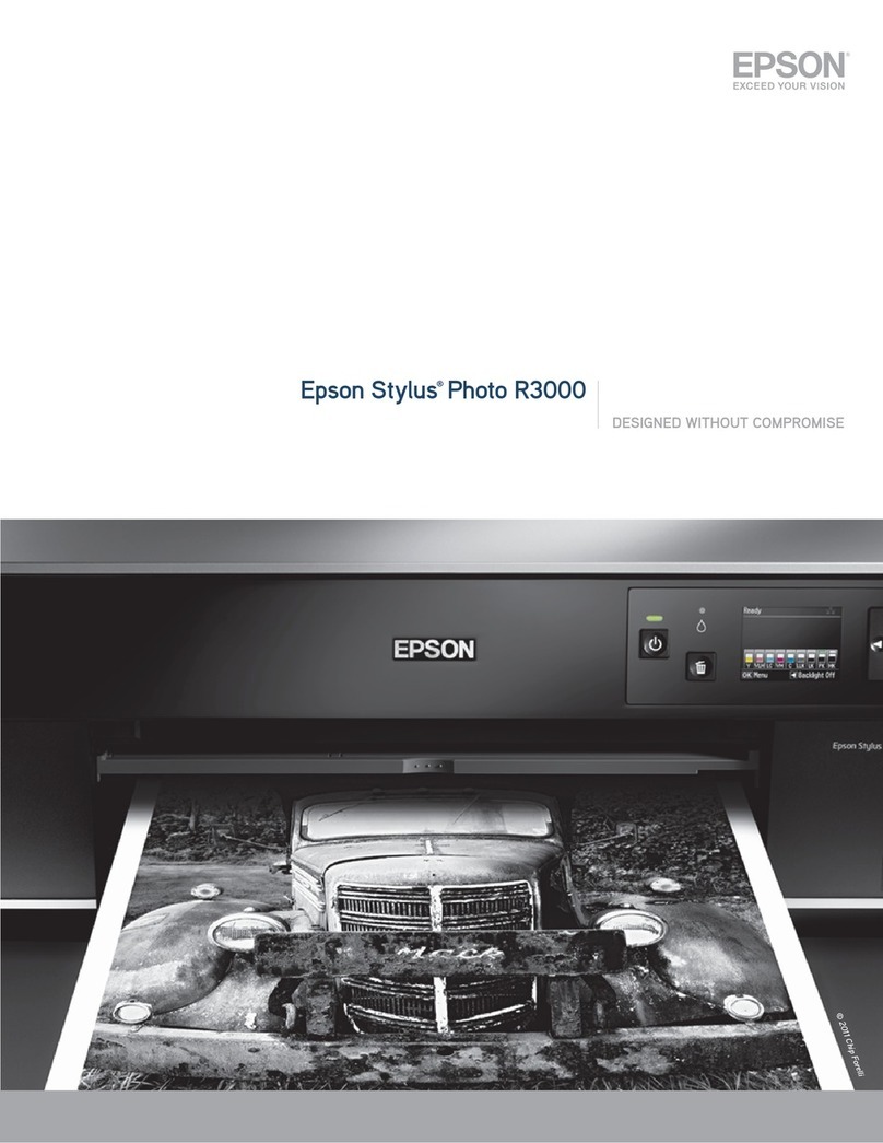 Epson Stylus Photo R3000 Series User manual