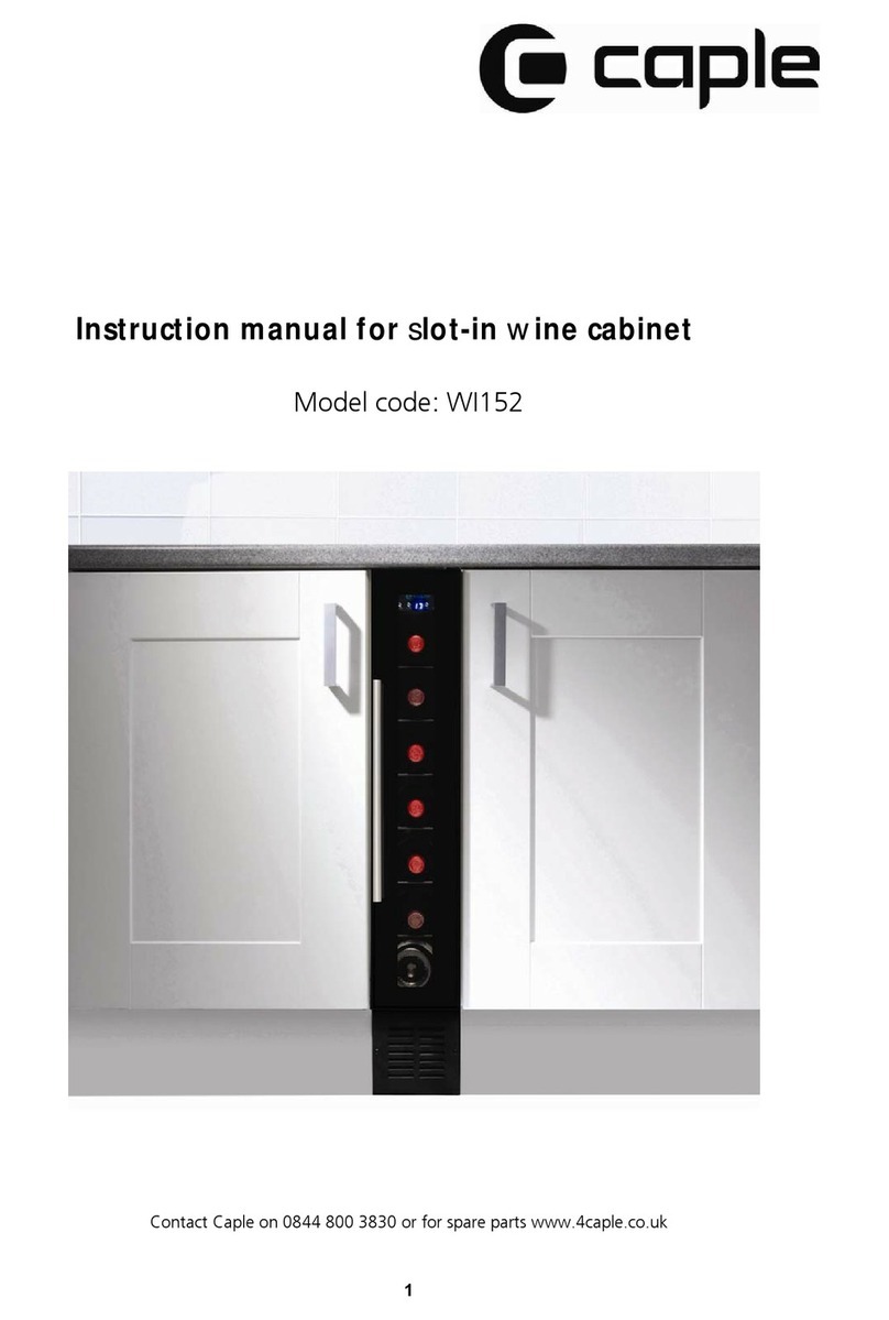 Caple WI152 instruction manual