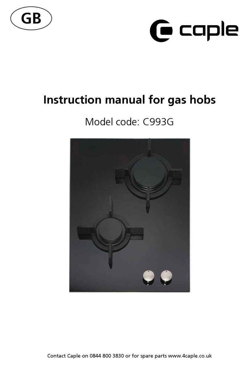 Caple C993G User manual
