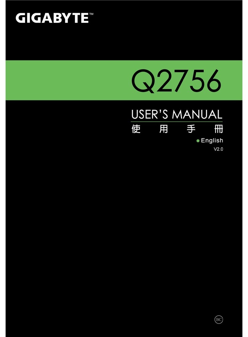 Gigabyte Q2756 User manual