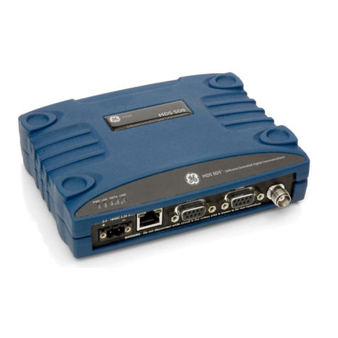 GE MDS SD Series User manual