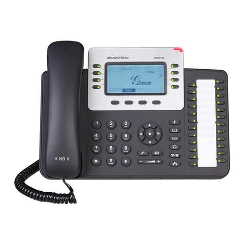 Grandstream Networks GXP2124 User manual Grandstream Networks GXP2124 User manual