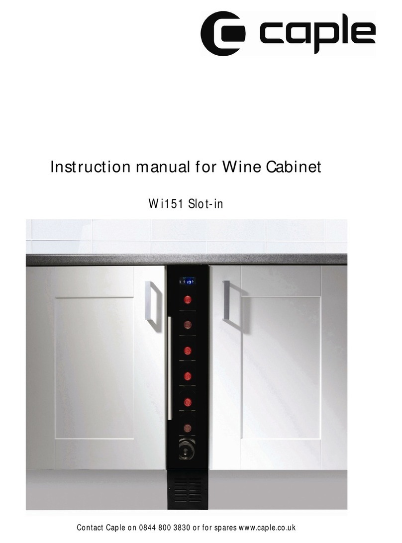 Caple Wi151 User manual