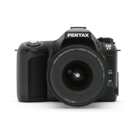 Pentax *istD operating manual