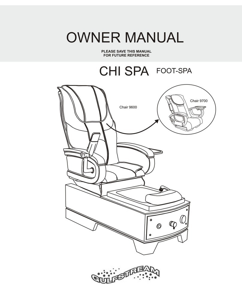 Gulfstream Plastics Chair 9600 owner's manual