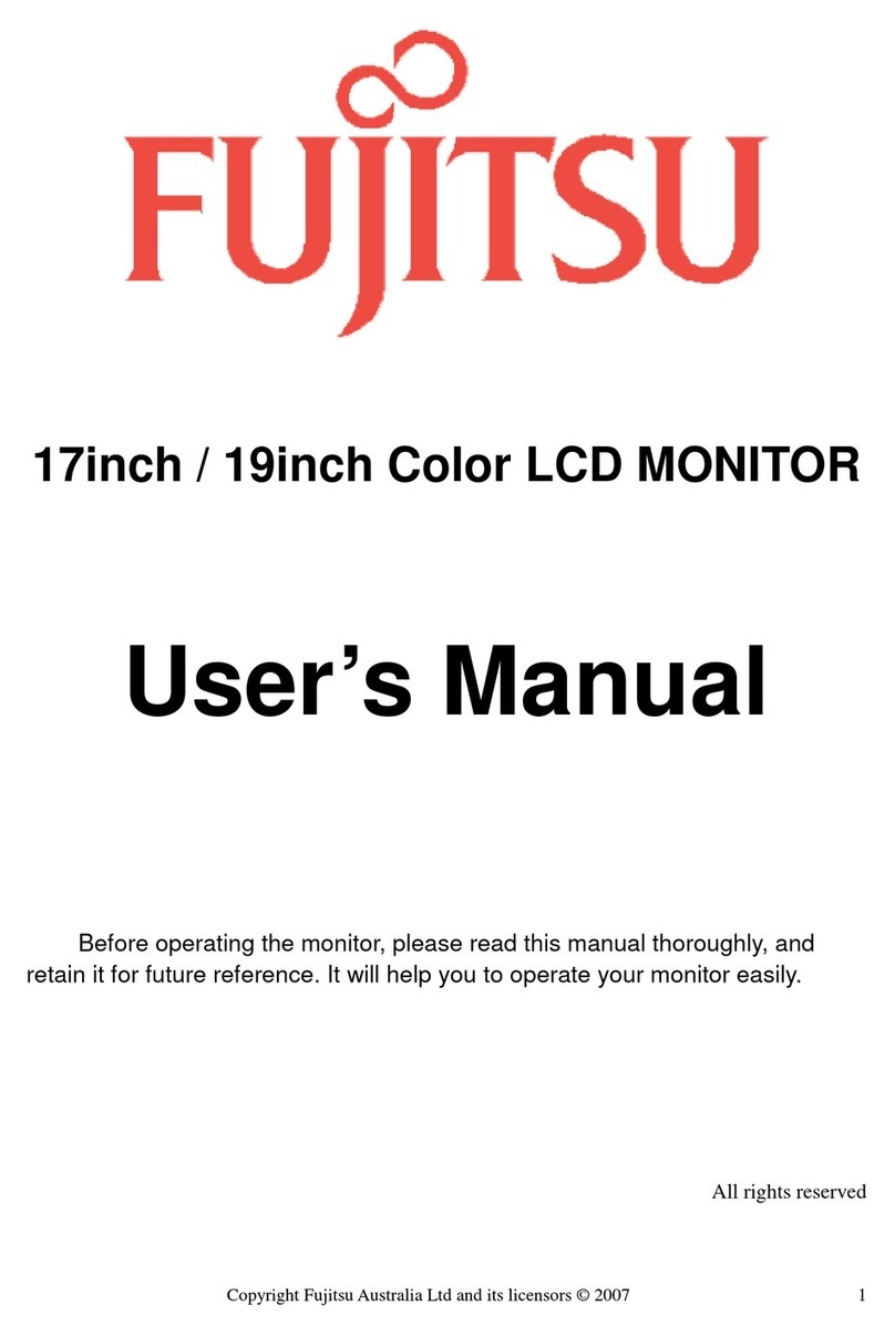 Fujitsu 17inch User manual