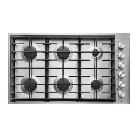 Jenn-Air GAS COOKTOP User manual Jenn-Air GAS COOKTOP User manual