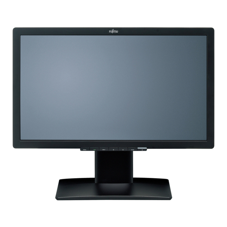 Fujitsu LCD Monitor User manual