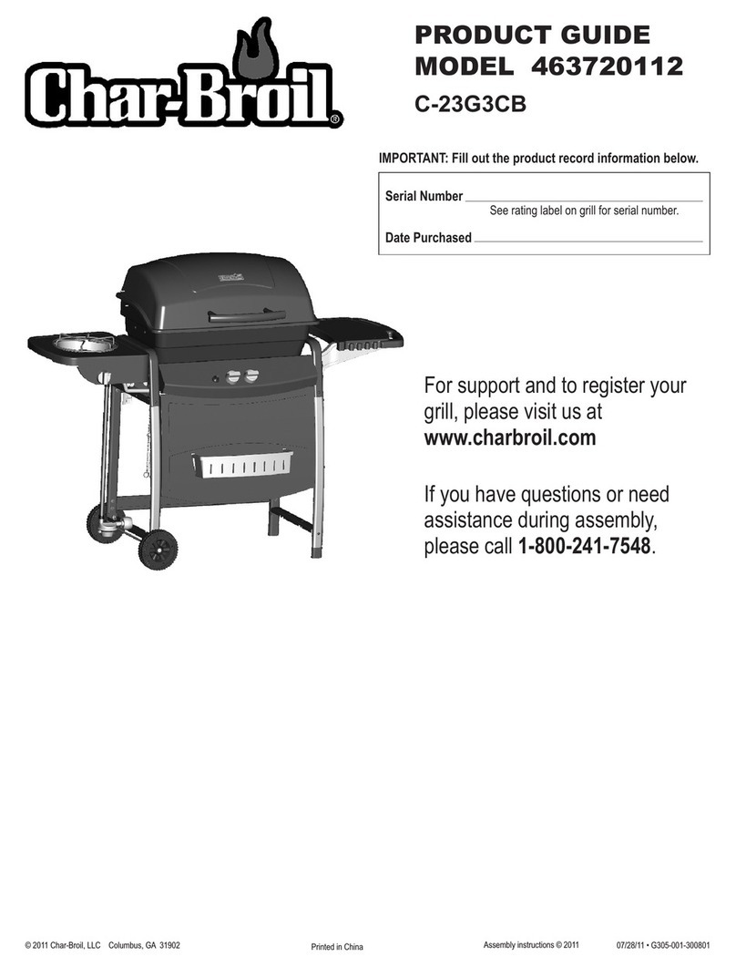 Char-Broil 463720112 User manual Char-Broil 463720112 User manual