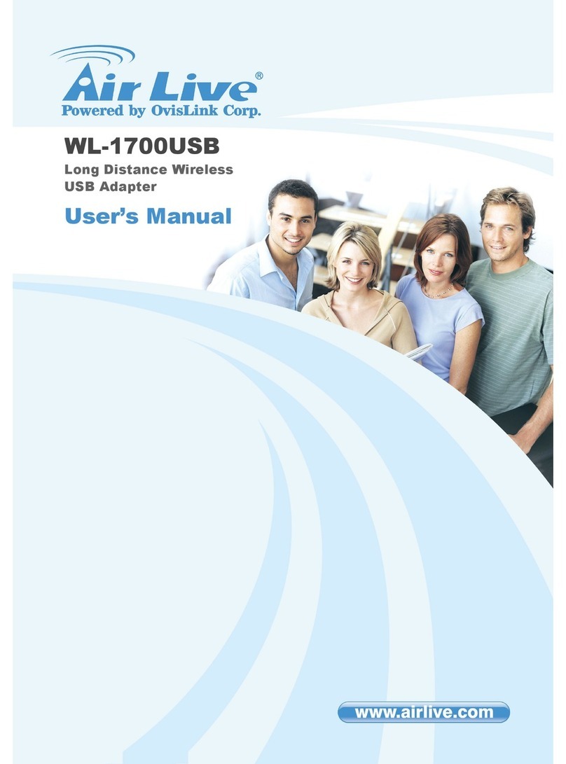 AirLive WL-1700USB User manual