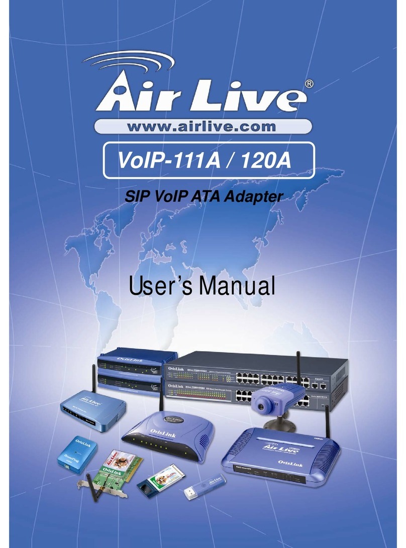 AirLive VOIP-111A user manual