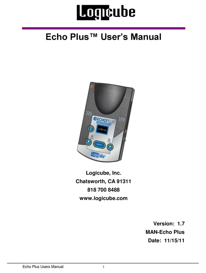 Logicube echo plus user manual