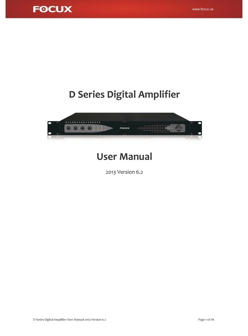 Focux D Series user manual