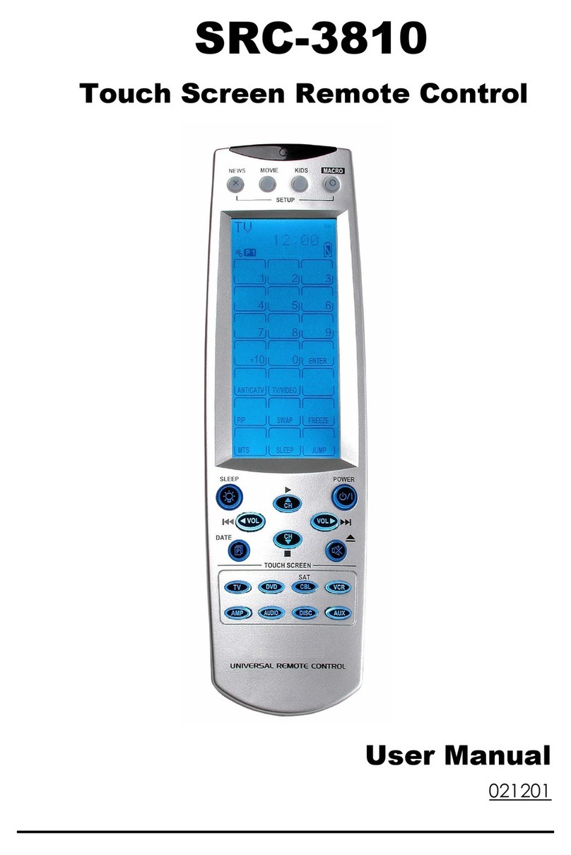 Sunwave Tech. SRC-3810 user manual