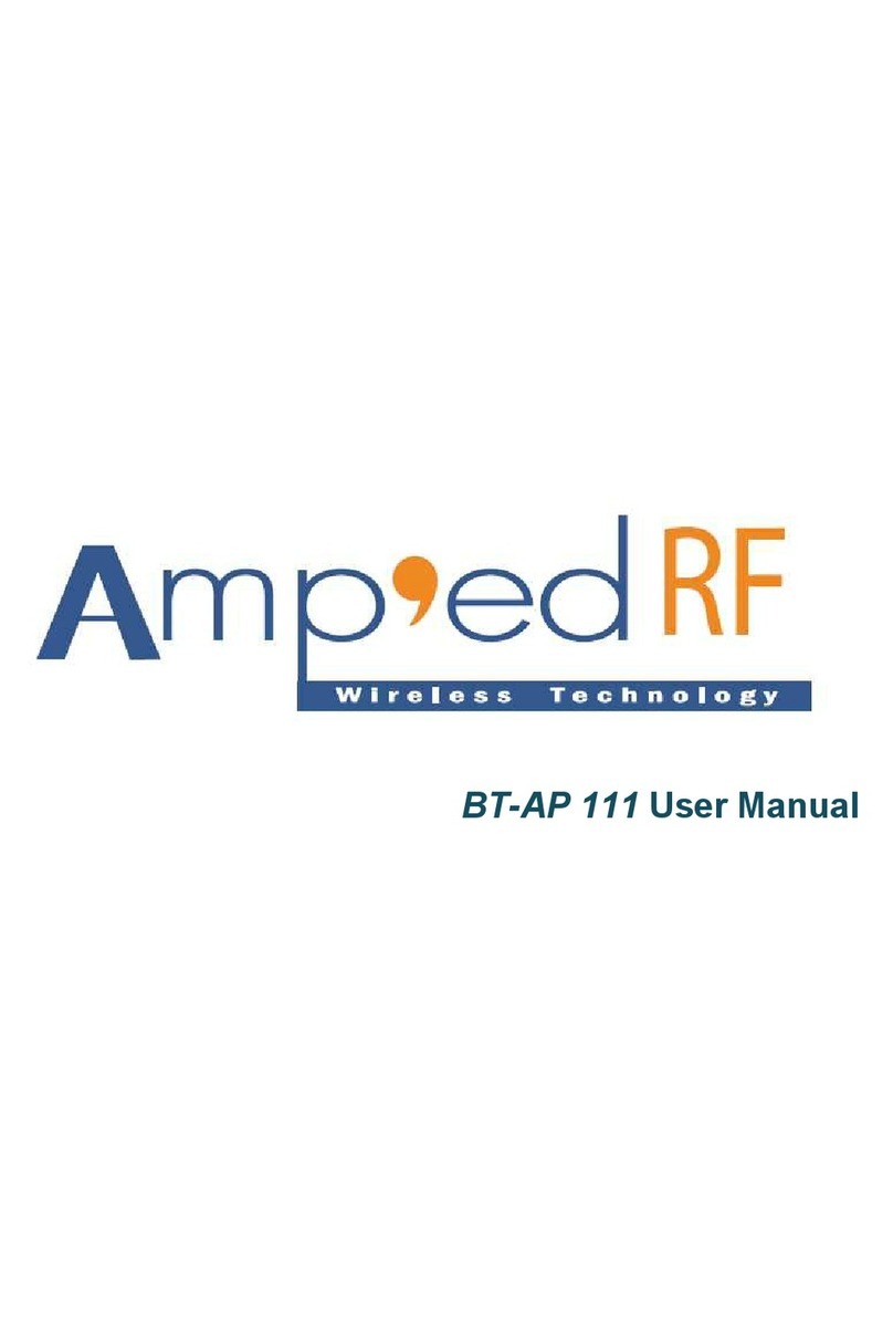 Amp’ed RF Technology BT-AP111 User manual